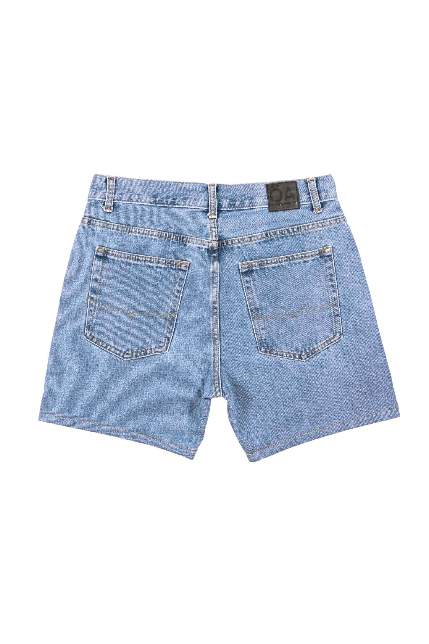 UNISEX DENIM SHORTS BLUE
