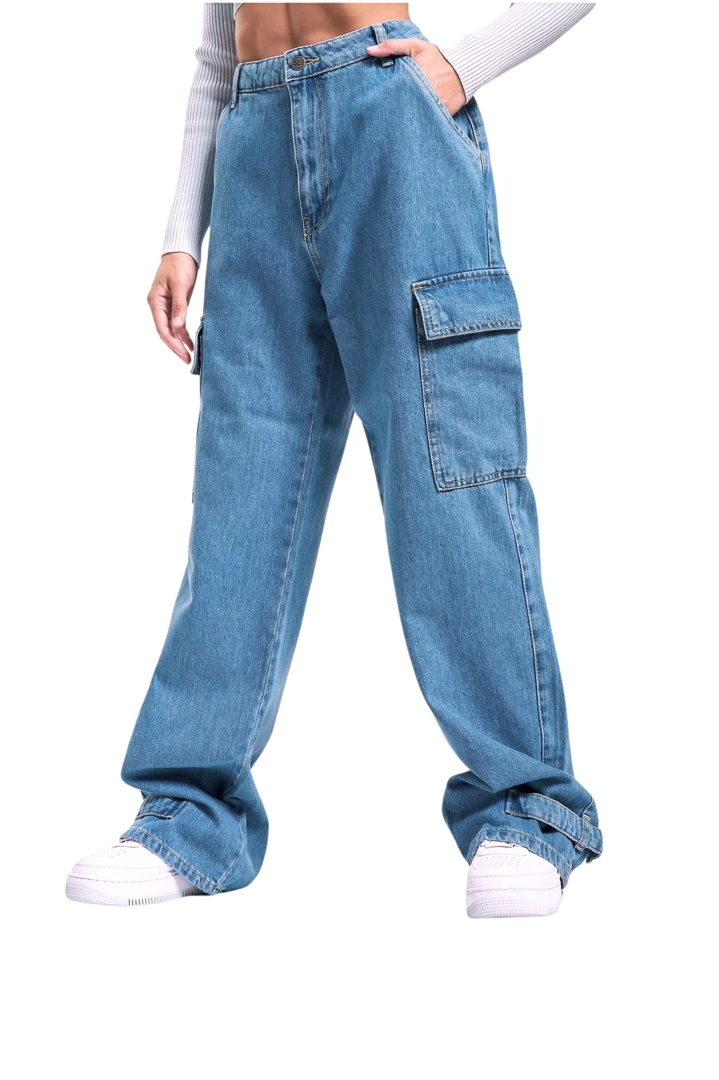 CARGO DENIM PANT