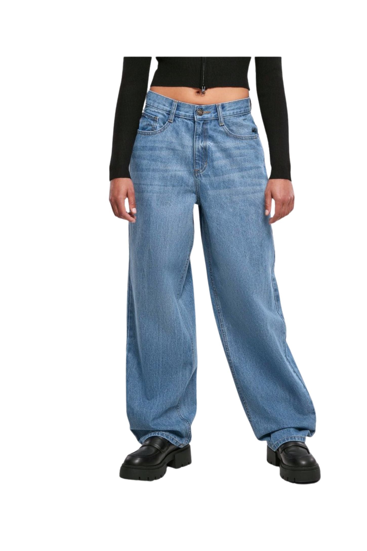 WIDE PANT BLUE DENIM