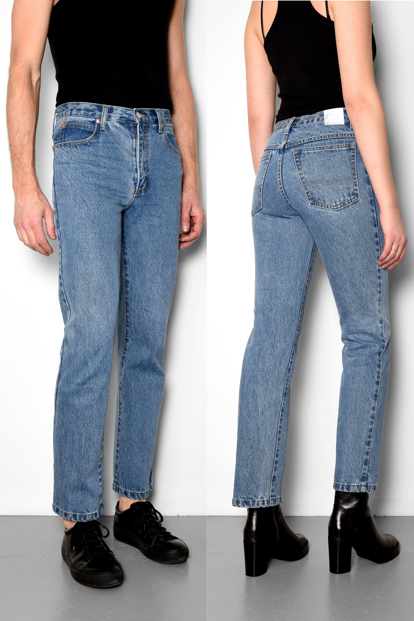 SLIM O ONE STONEWASH BLUE