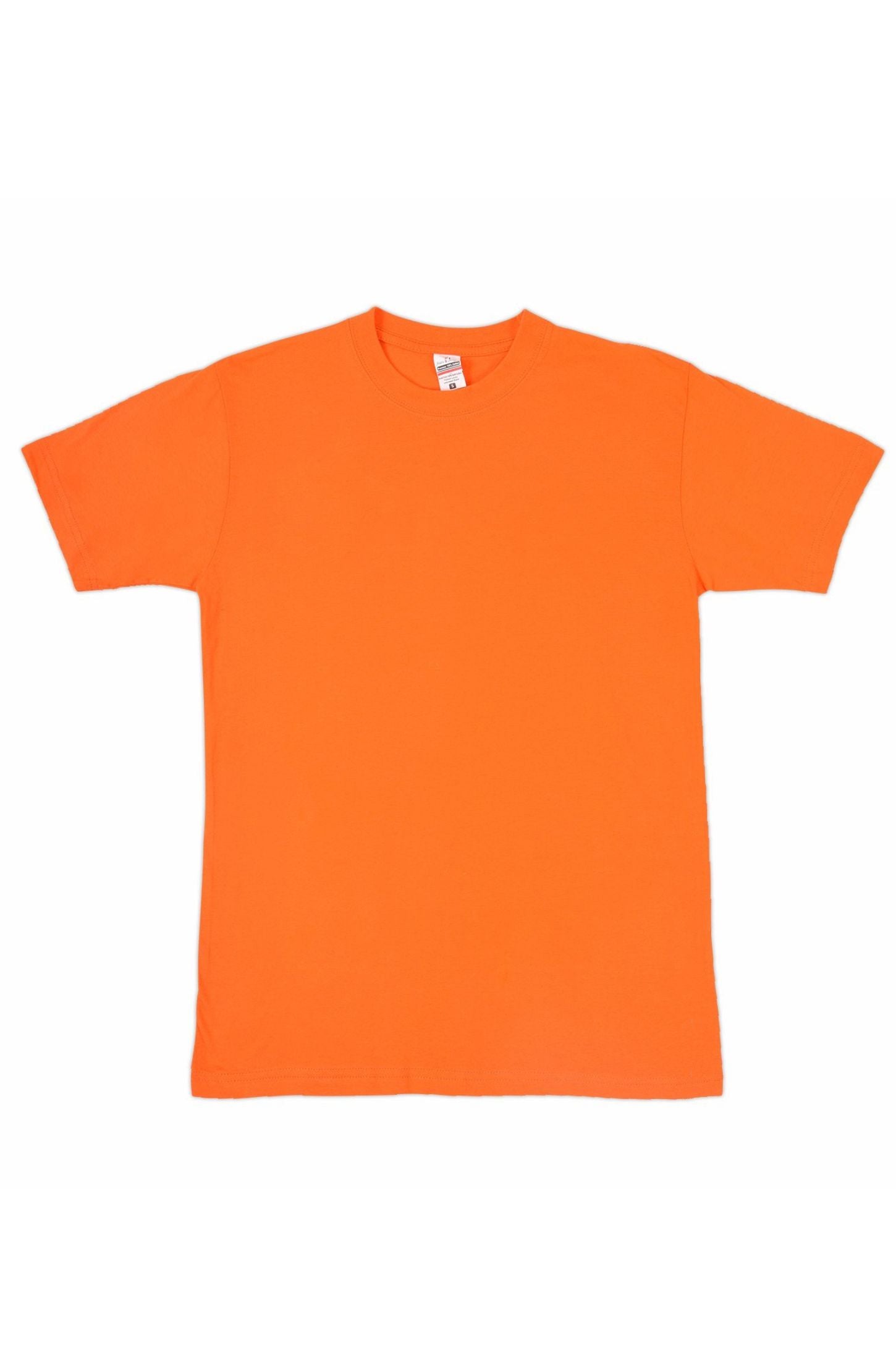 PLAIN UNISEX T-SHIRT ORANGE