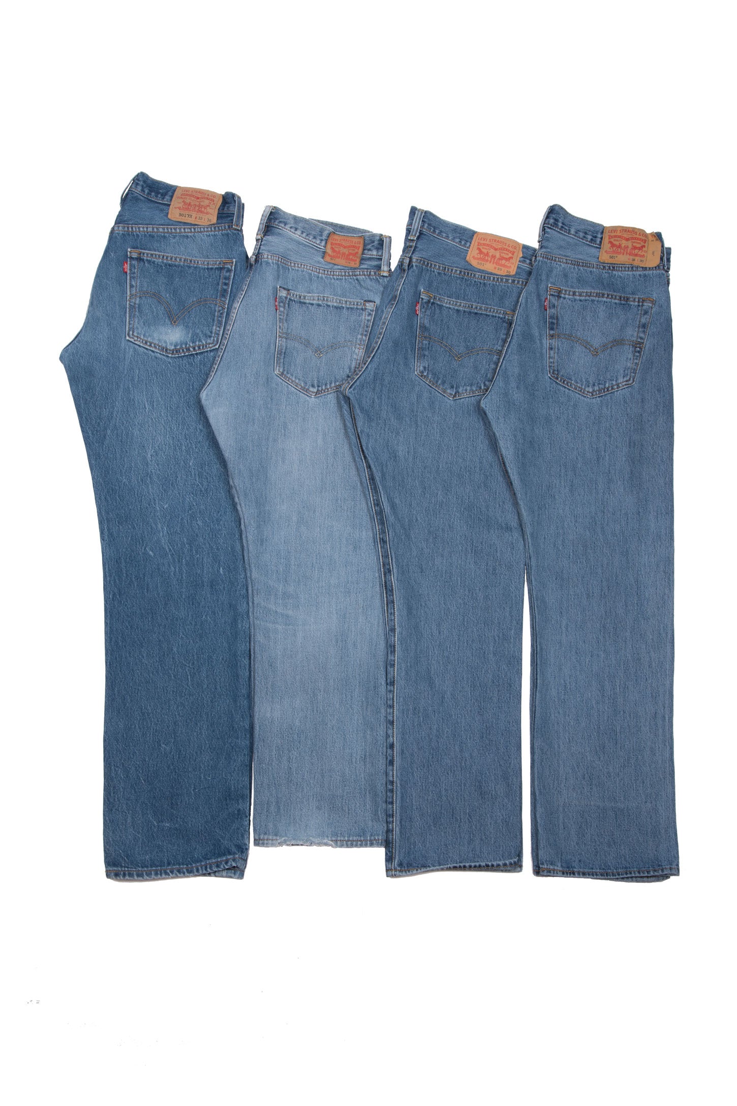 21ST CENTURY LEVI'S 501 JEANS MID BLUE