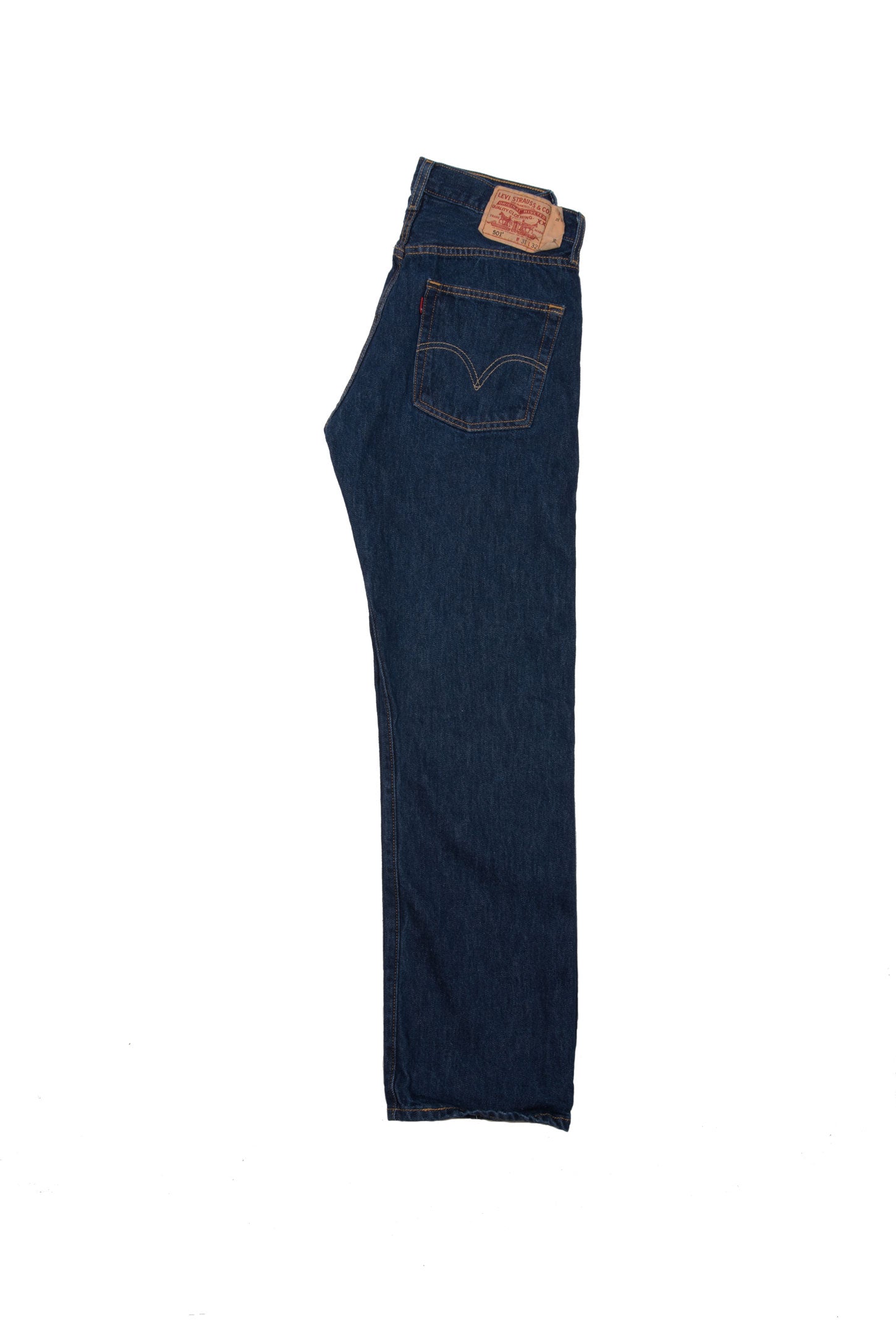 21ST CENTURY LEVI'S 501 JEANS DARK BLUE
