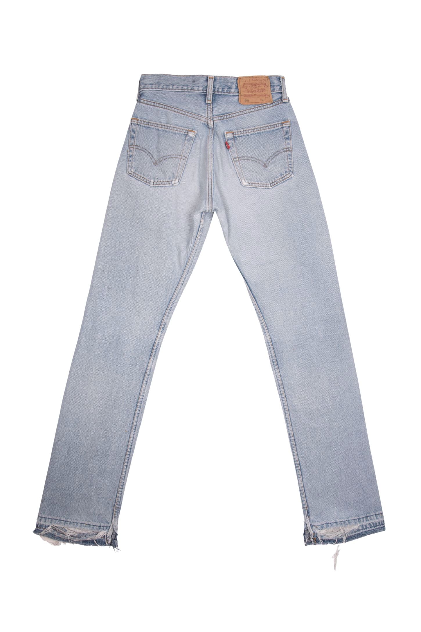 501 CUT UP CUSTOM JEANS SIZE 27