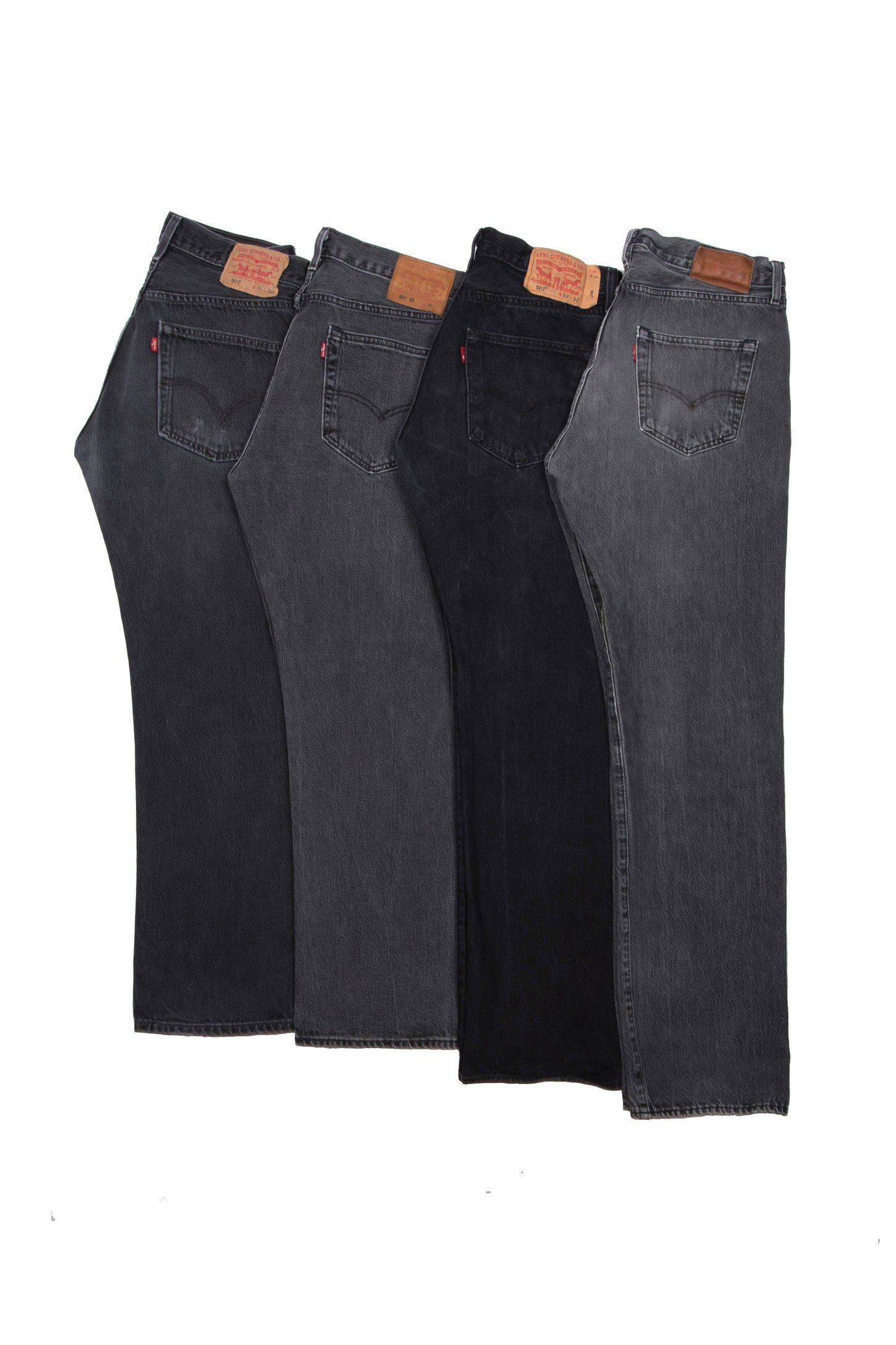 21ST CENTURY LEVI'S 501 JEANS WASHED BLACK