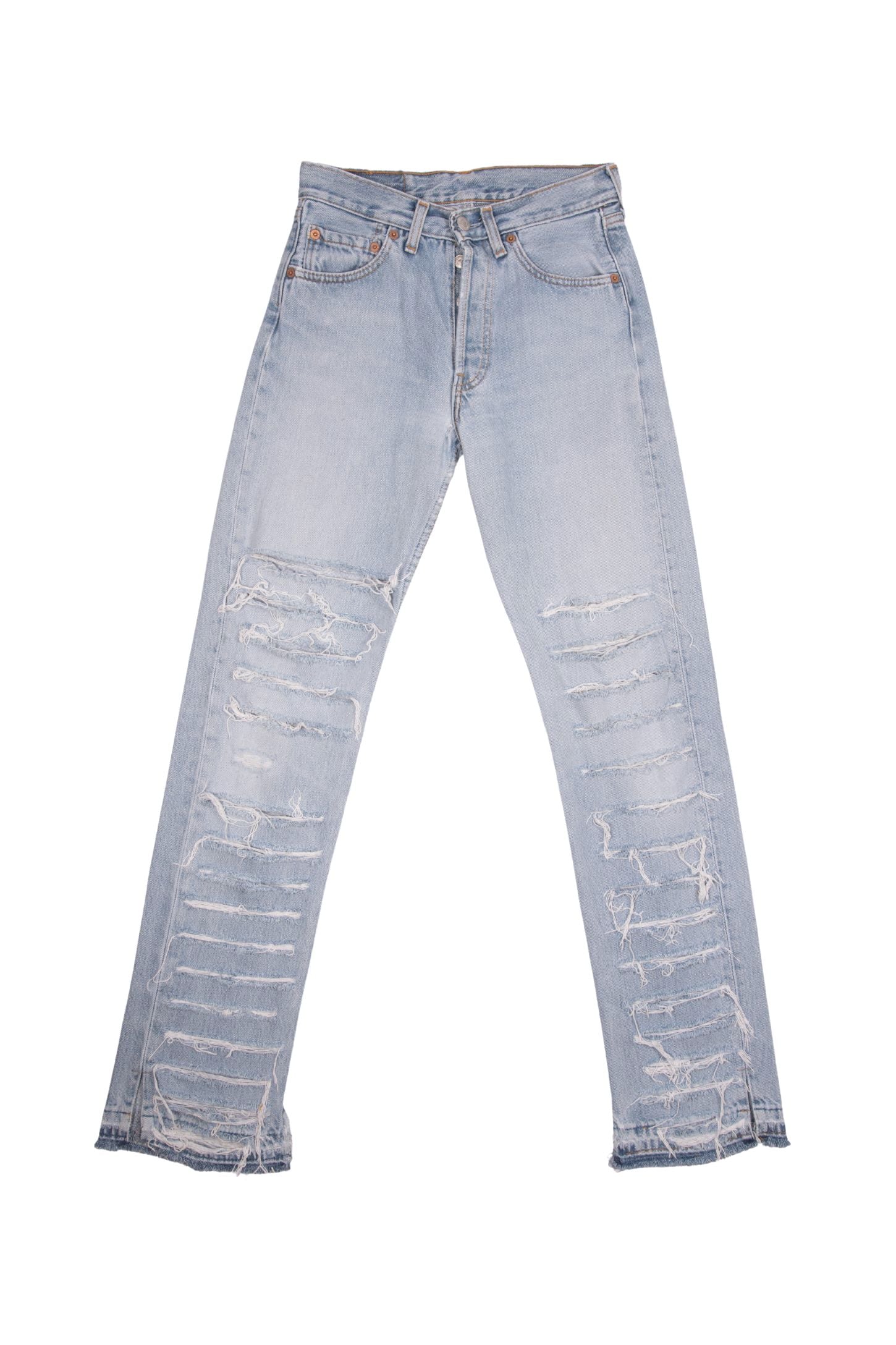 501 CUT UP CUSTOM JEANS SIZE 27