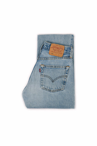 21ST CENTURY LEVI'S 501 JEANS MID BLUE