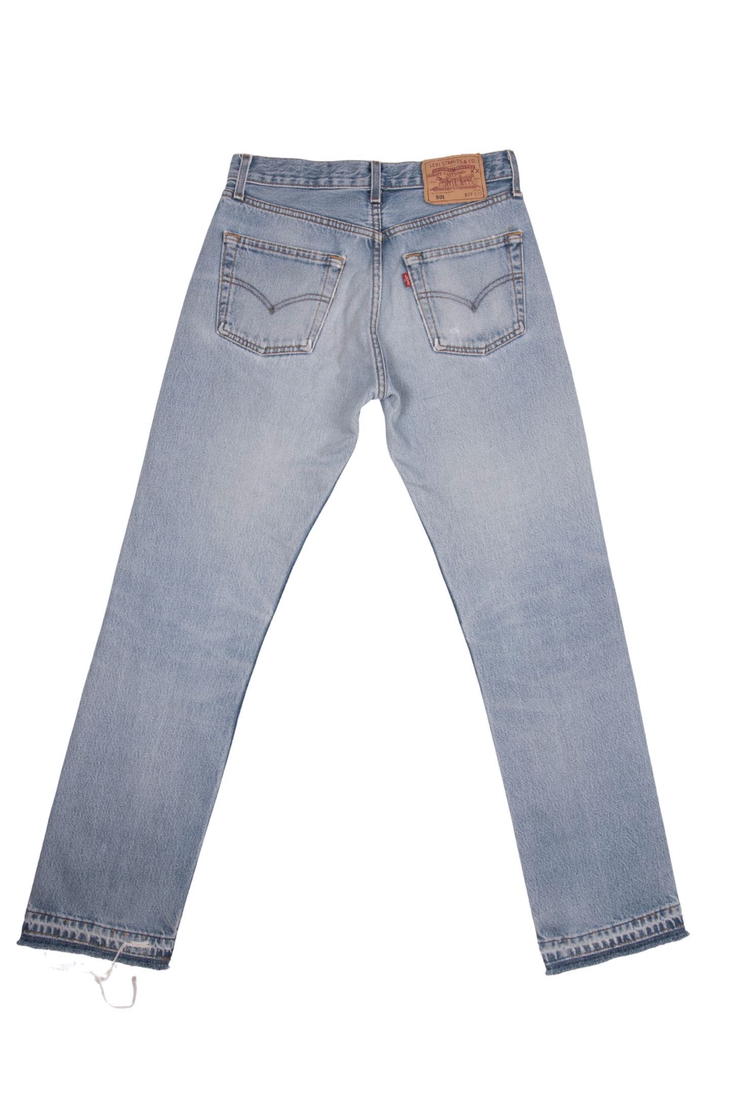 501 CUT UP CUSTOM JEANS SIZE 29