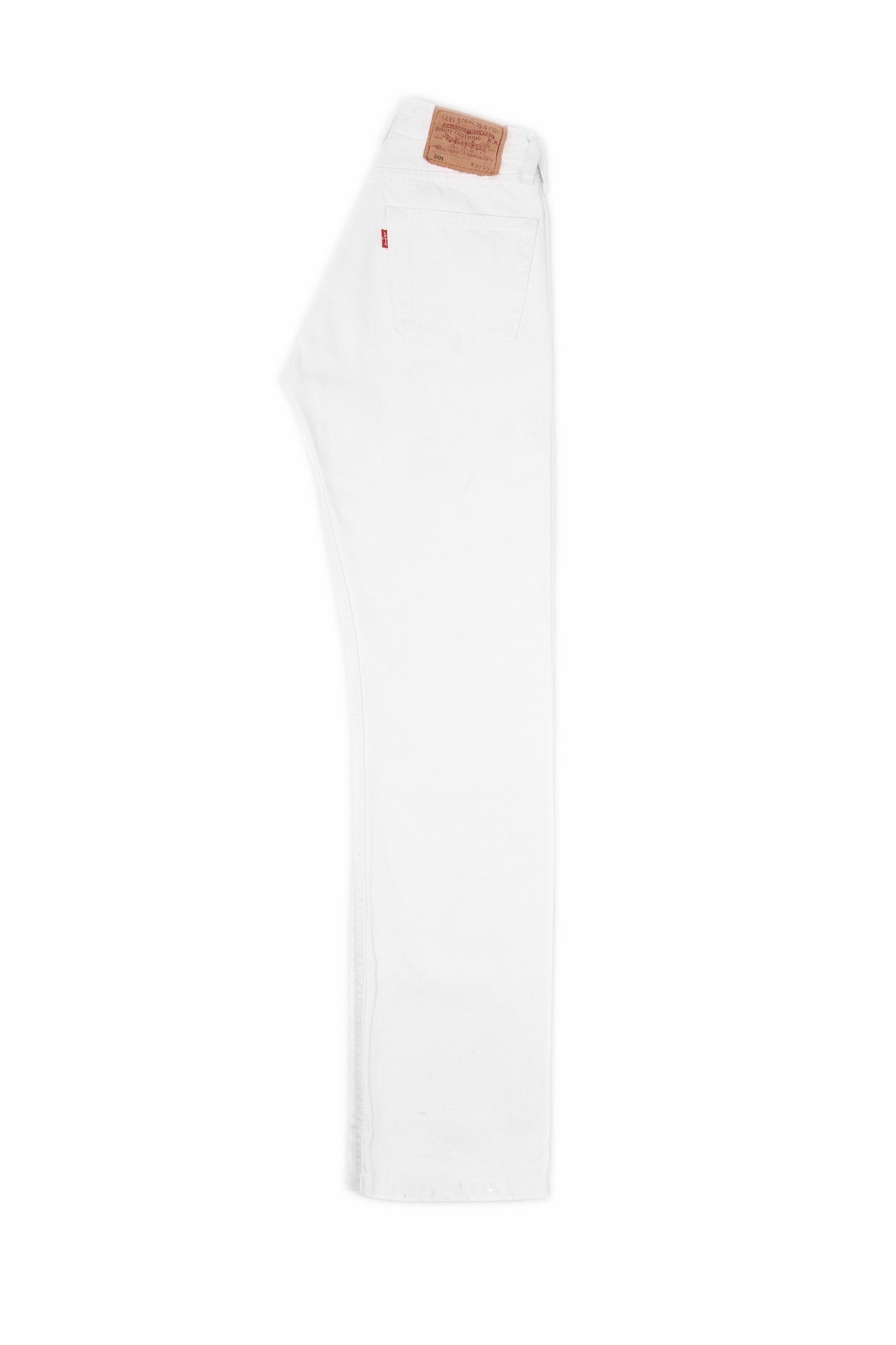 Second Hand - LEVI'S 501 ORIGINAL FIT JEANS WHITE - FRÅN Ö TILL A