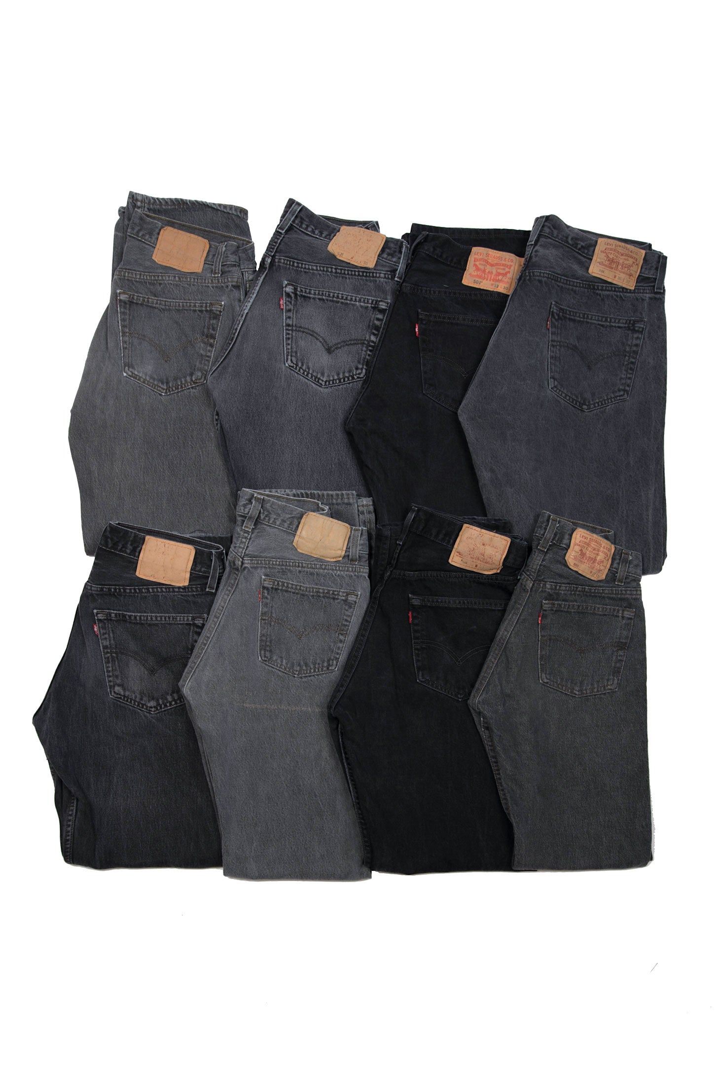 90' LEVI'S 501 JEANS WASHED BLACK