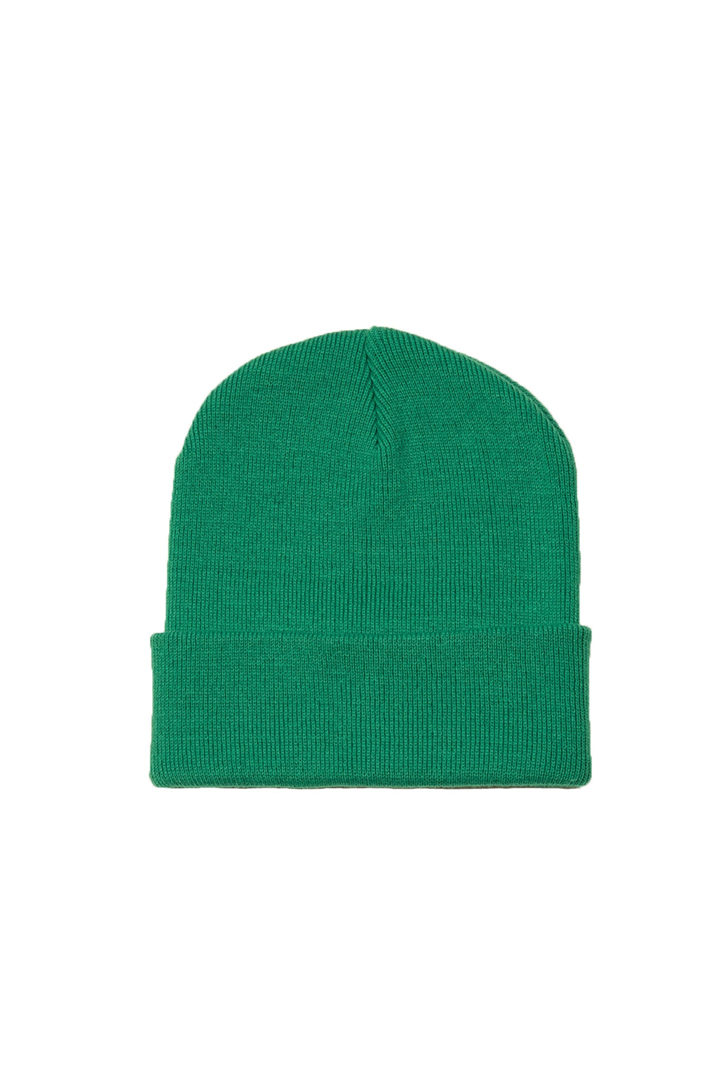 BASIC KELLY GREEN BEANIE