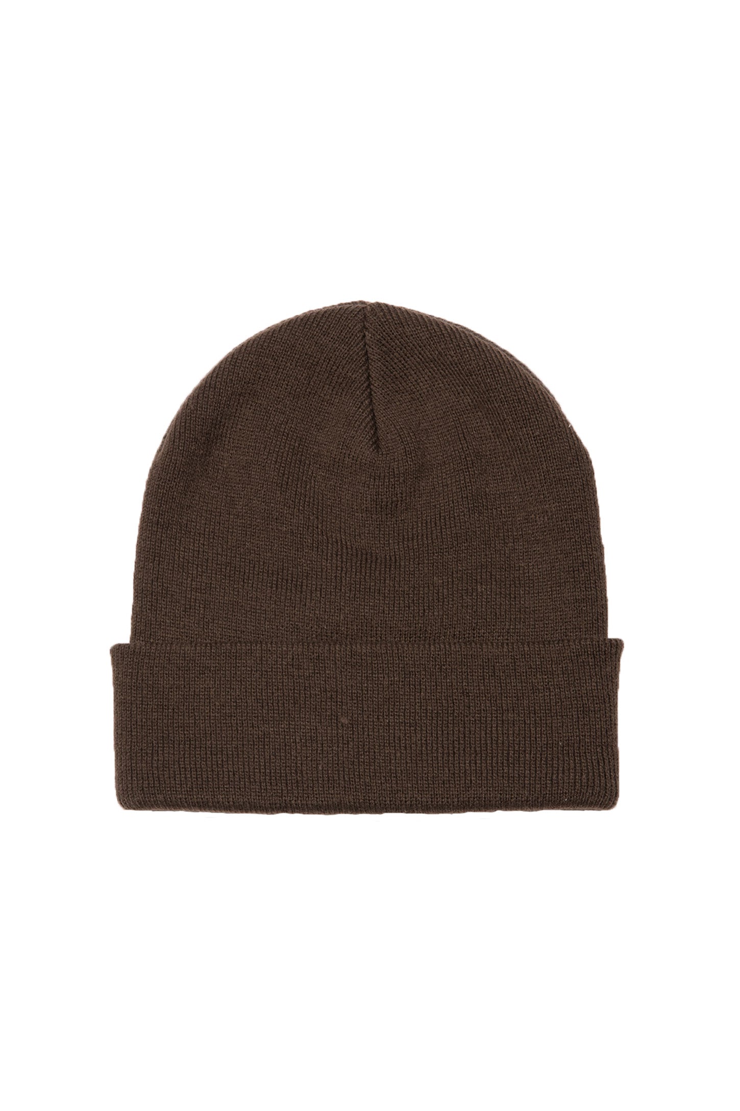 BASIC BROWN BEANIE