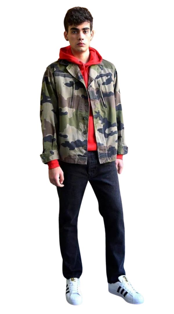 VINTAGE FRENCH ARMY JACKET