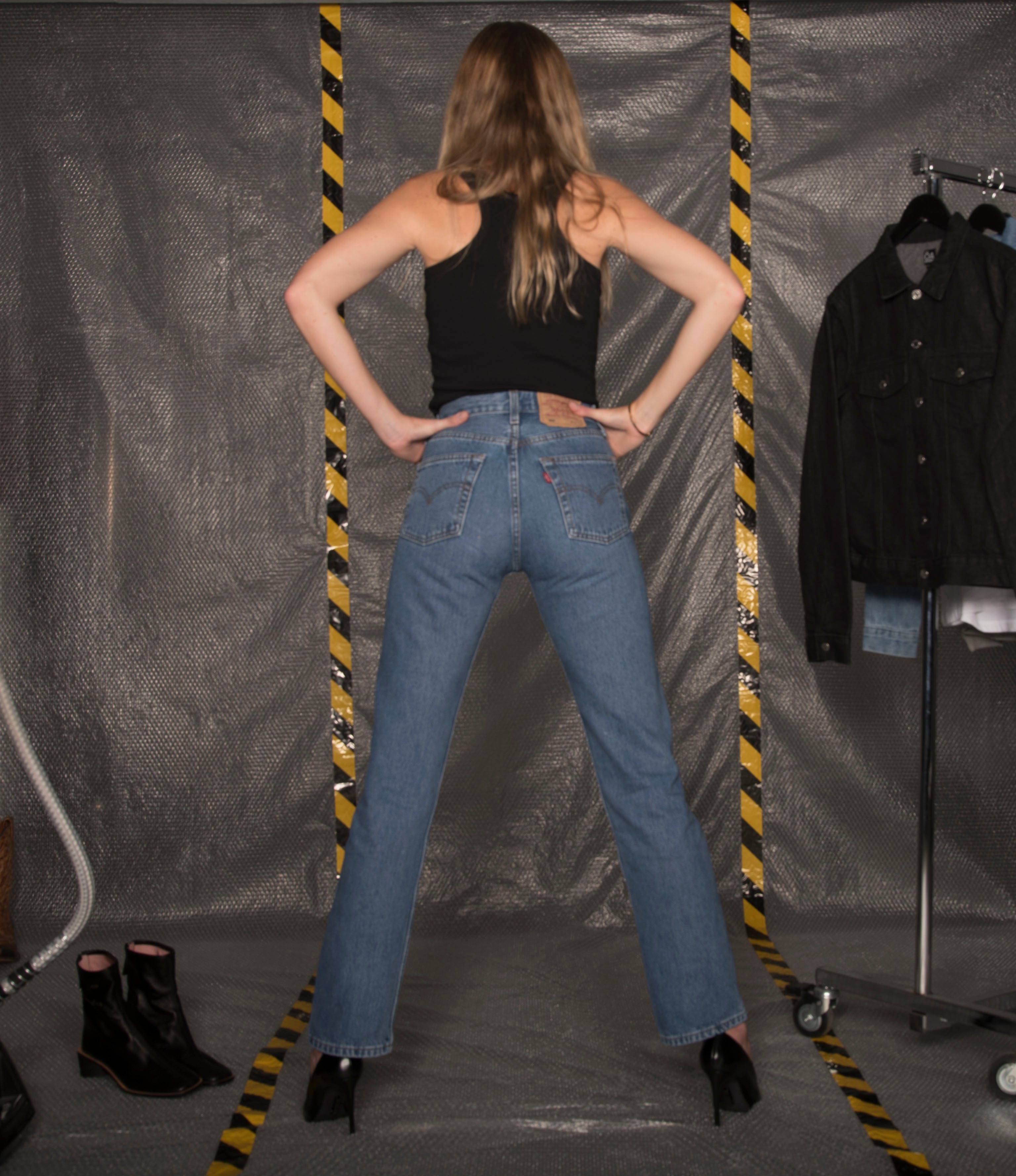 90'S LEVI'S 501 JEANS LIGHT BLUE
