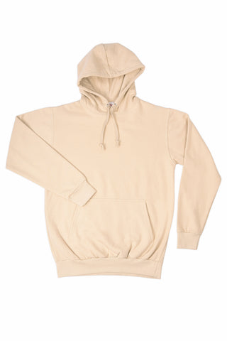 PLAIN PULLOVER HOODIE WHITE