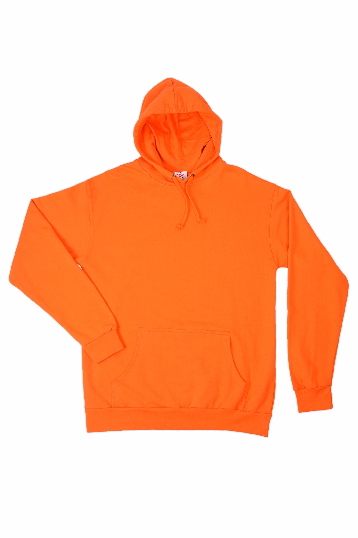 PLAIN PULLOVER HOODIE ORANGE