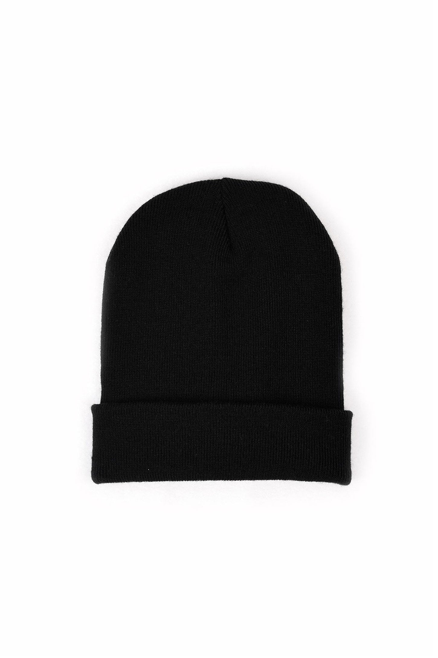 BASIC BLACK BEANIE