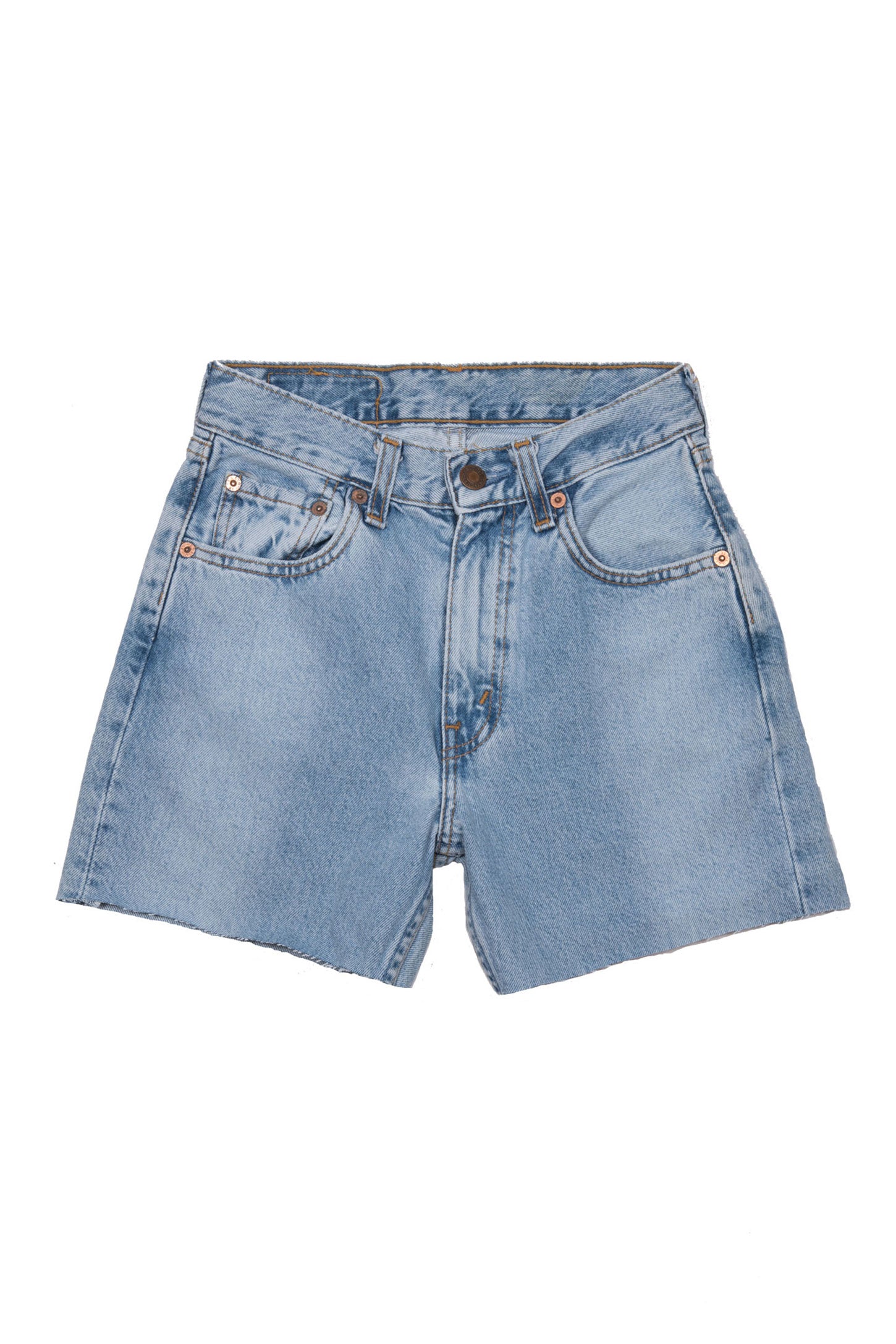LEVI’S HIGH WAIST SHORTS LIGHT BLUE