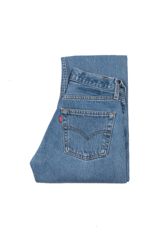 21ST CENTURY LEVI'S 501 JEANS MID BLUE