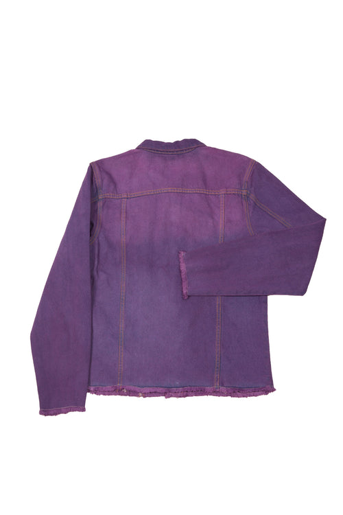 UNISEX DENIM JACKET LILAC