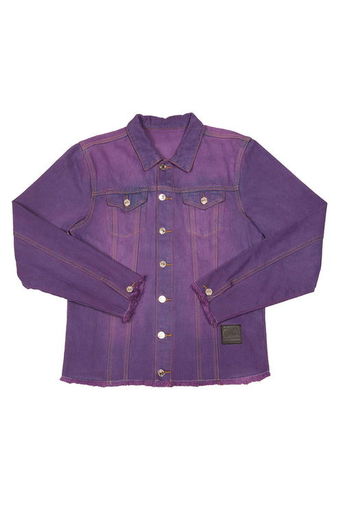 UNISEX DENIM JACKET LILAC