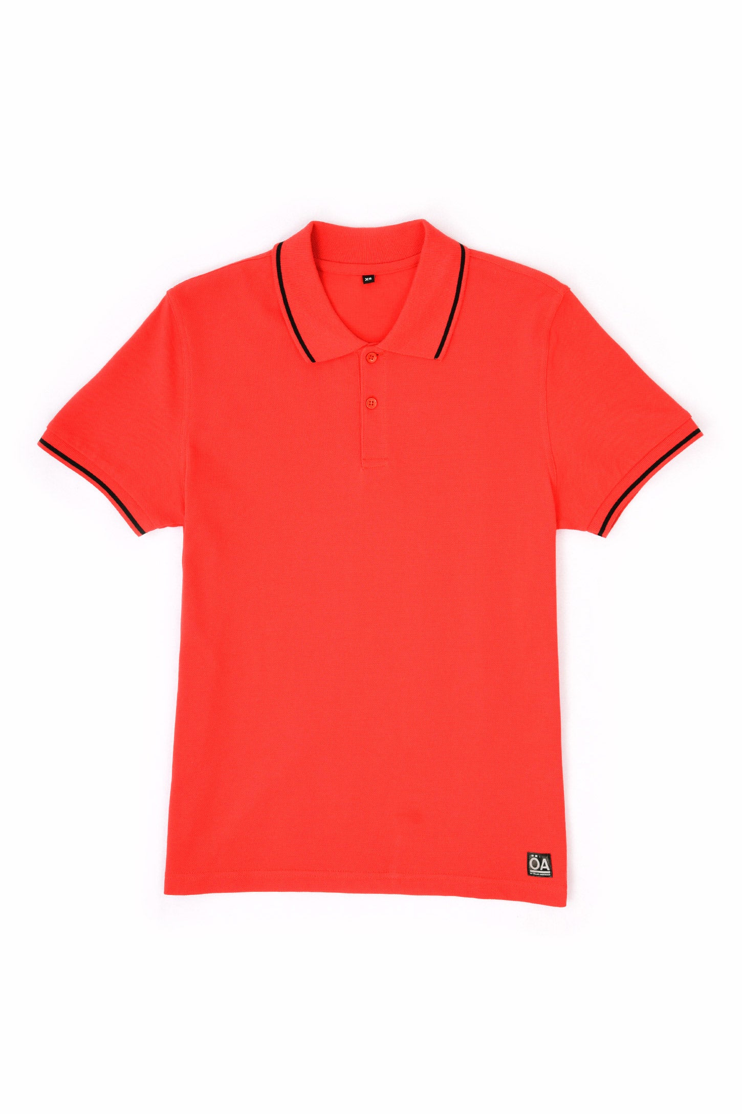 UNISEX POLO PIQUE RED