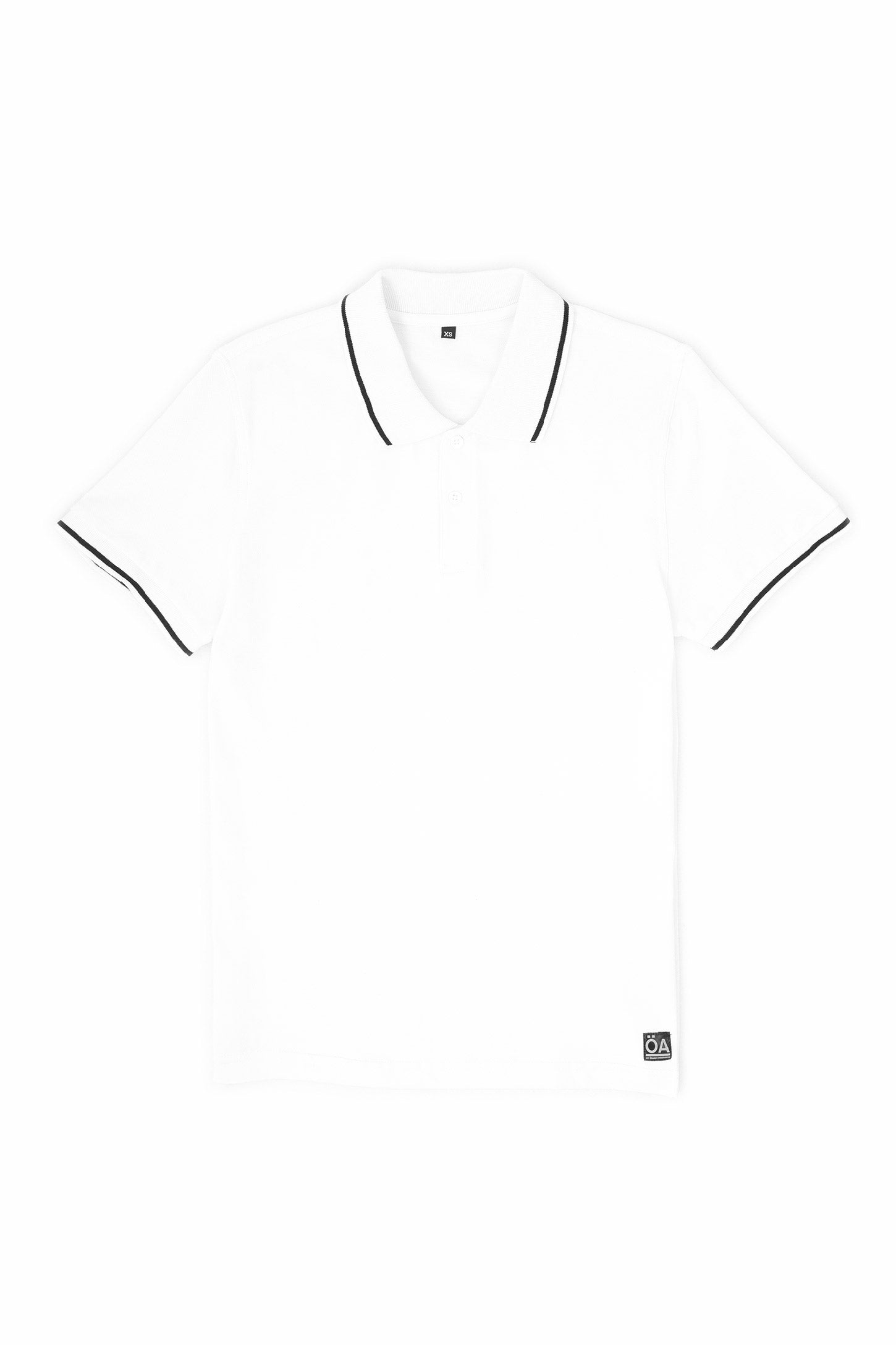 UNISEX POLO PIQUE WHITE