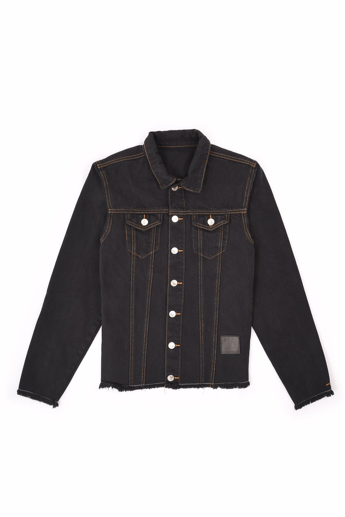 UNISEX DENIM JACKET BLACK