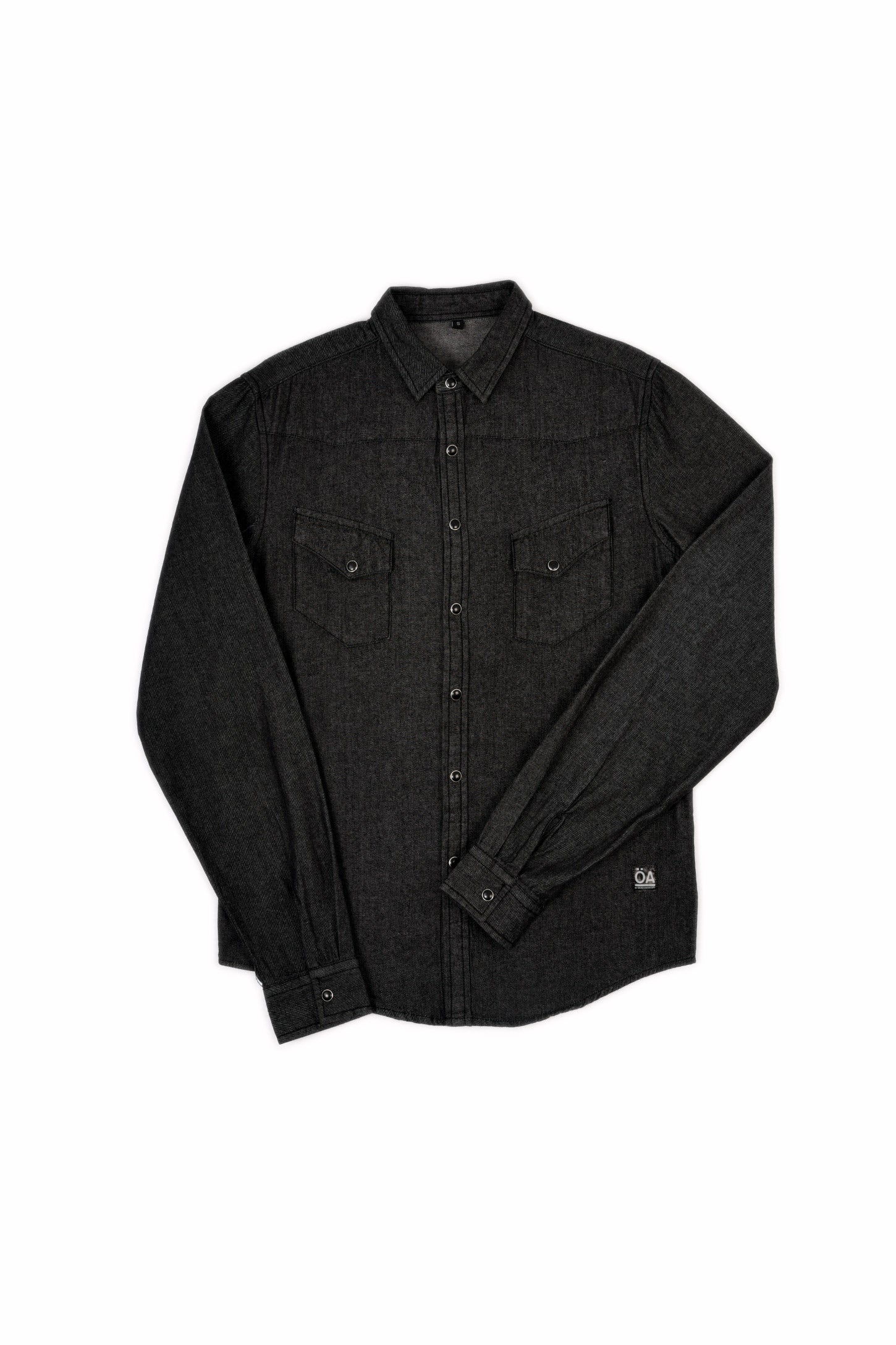 WESTERN SHIRT BLACK DENIM