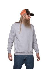 PLAIN SWEATSHIRT GREY
