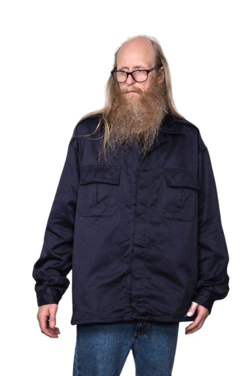 VINTAGE ARMY JACKET DARK BLUE
