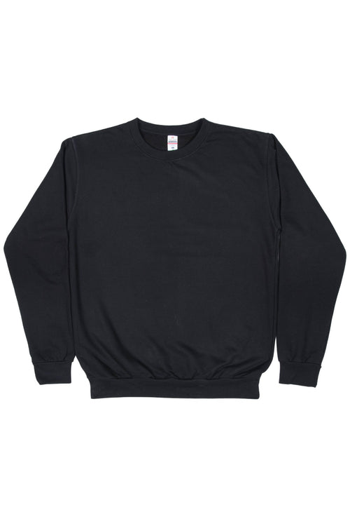 PLAIN SWEATSHIRT BLACK