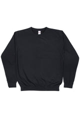 PLAIN SWEATSHIRT BLACK