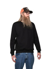 PLAIN SWEATSHIRT BLACK