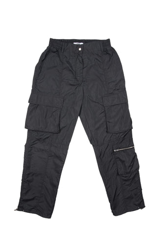 USED CARGO PANTS NAVY BLUE