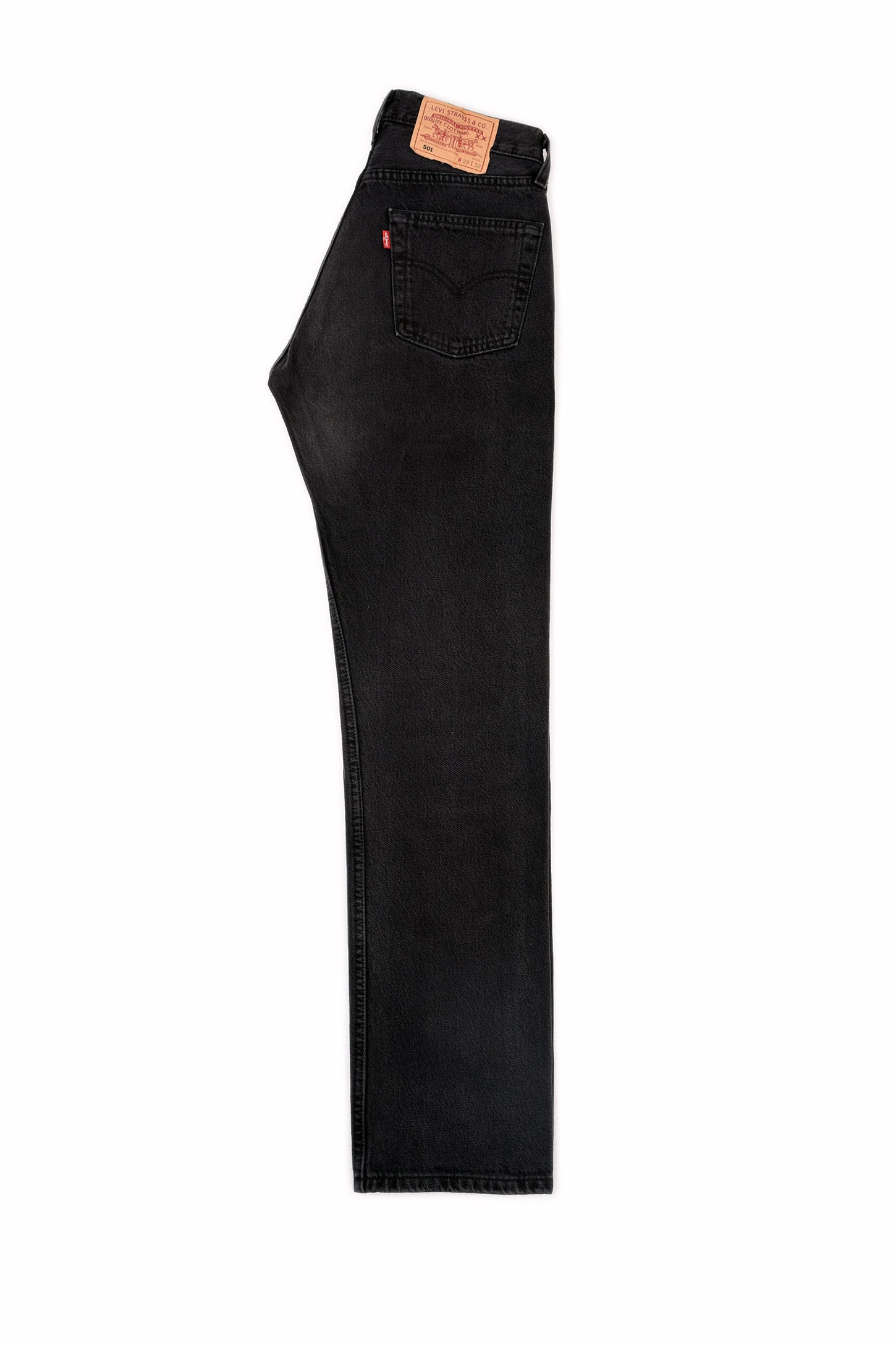 Levi's 501 Original Fit Jeans Washed Black | Second | Från Ö Till
