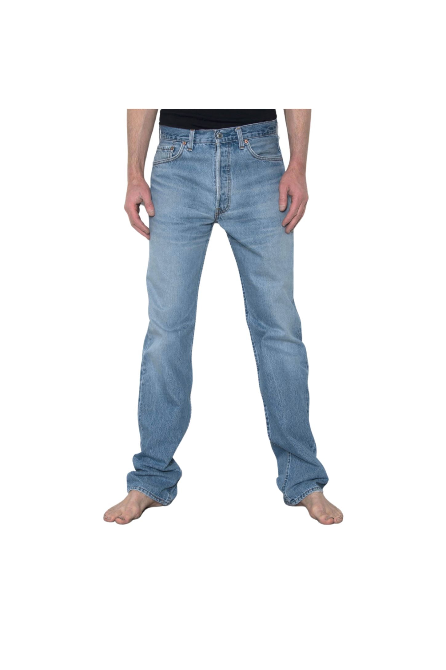 Levi's 501 Original Fit Jeans Blue, Second Hand