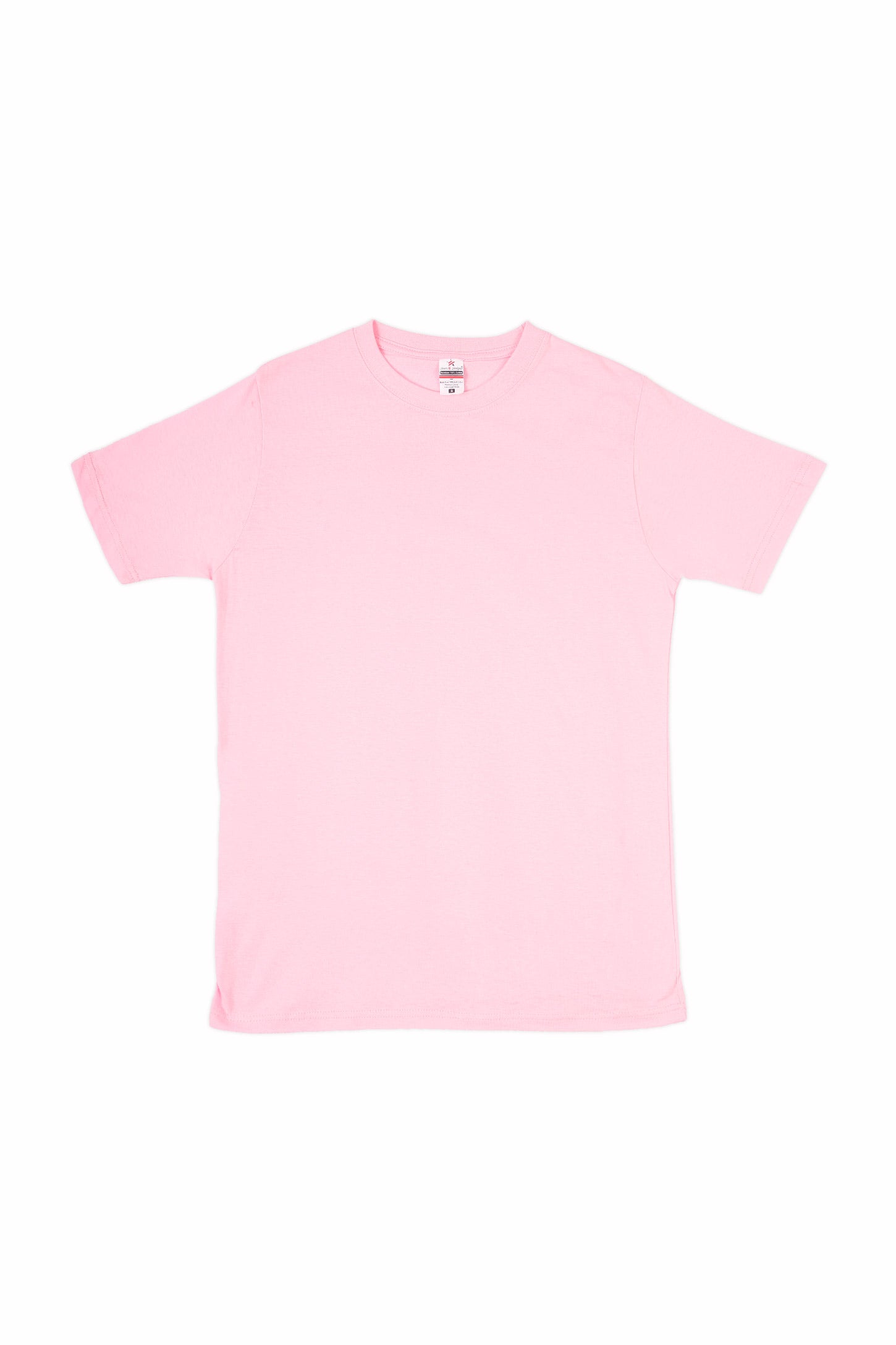 Sustainable Cotton Men's T-Shirt - Blank - Light pink